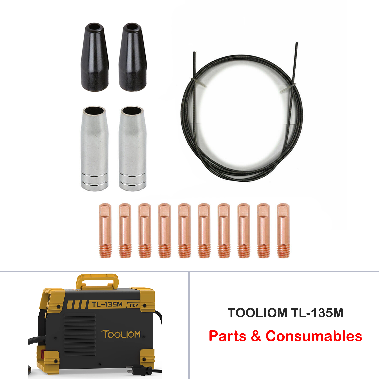 TOOLIOM TL135M 3IN1 Welder Parts Smart Weld