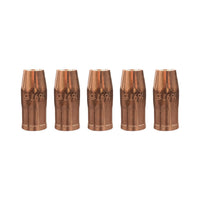 5 pcs Nozzles 1/2" Flush for MIG Gun fit Miller Multimatic 215 Before 1999