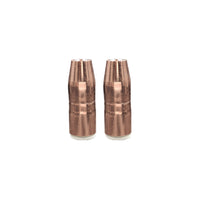 2 pcs Nozzles 1/2" Flush for MIG Gun fit Miller Millermatic 252 After 2019