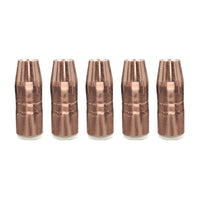 5 pcs Nozzles 1/2" Flush for MIG Gun fit Miller Millermatic 252 After 2019
