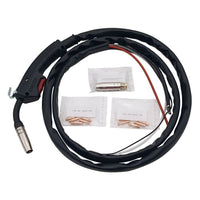 8 ft MIG Gun Replacement w/ Bonus Kit fit Chicago Electric 90 Amp 68887 Welder