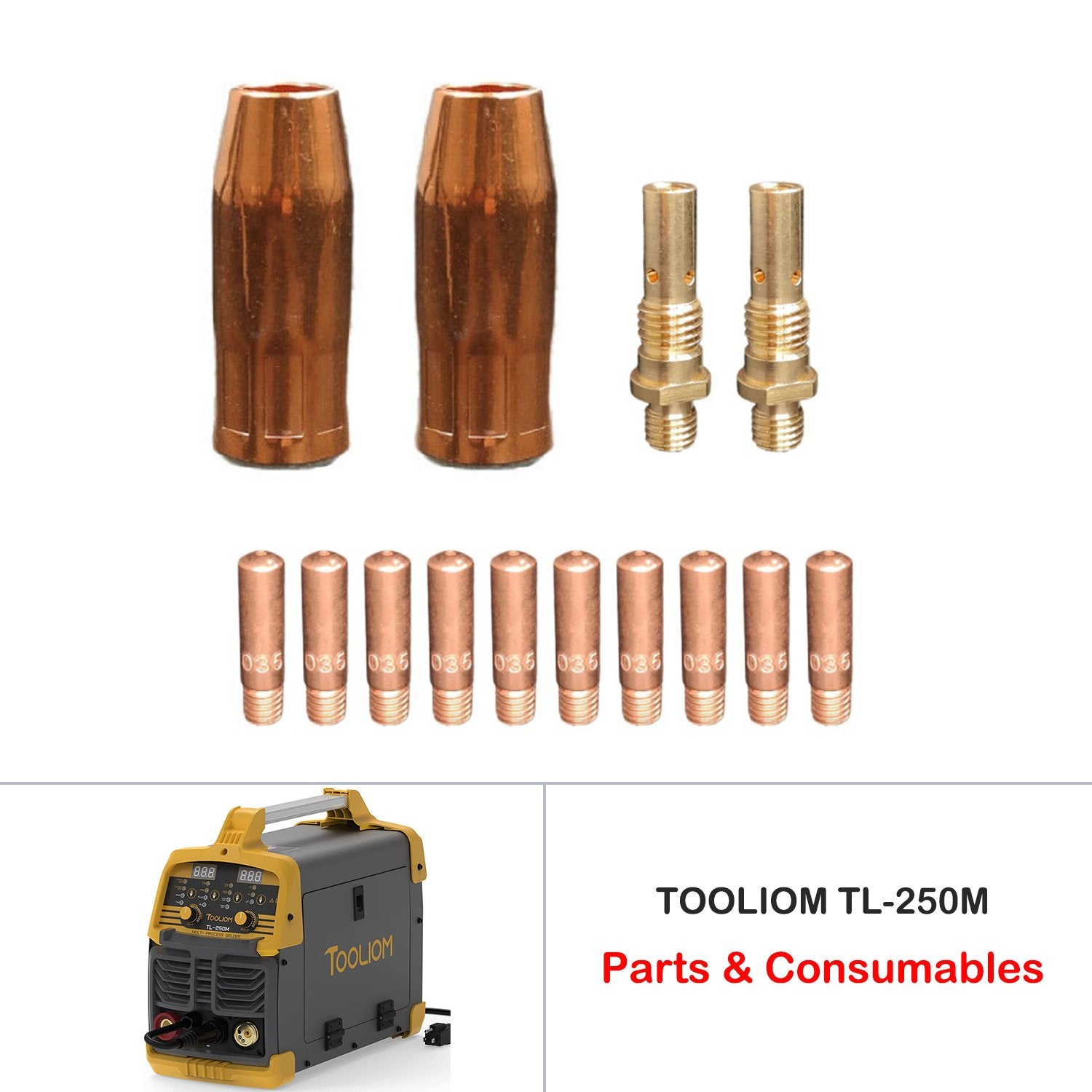 TOOLIOM TL-250M 3-IN-1 Welder Parts – Smart Weld
