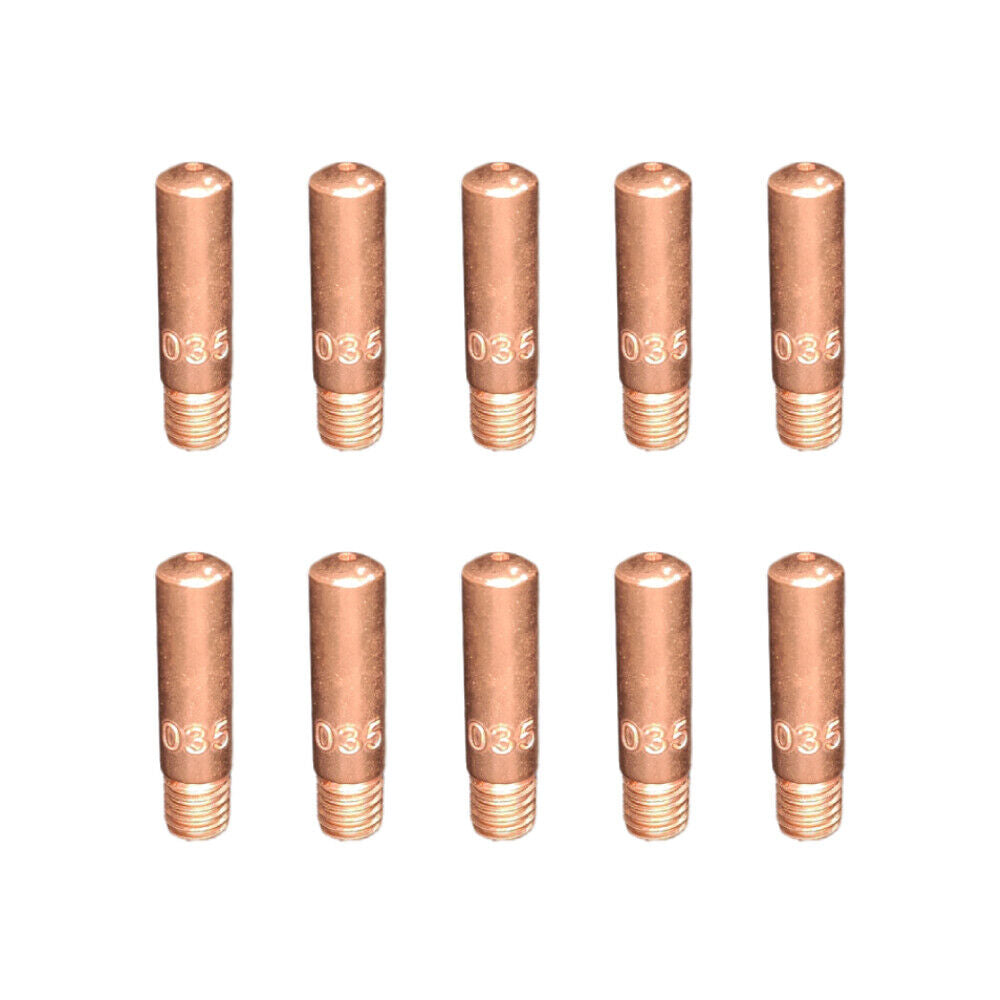 10 pcs Contact Tips .035 fit Lincoln Work Pak 125 WorkPak 12191 Welder