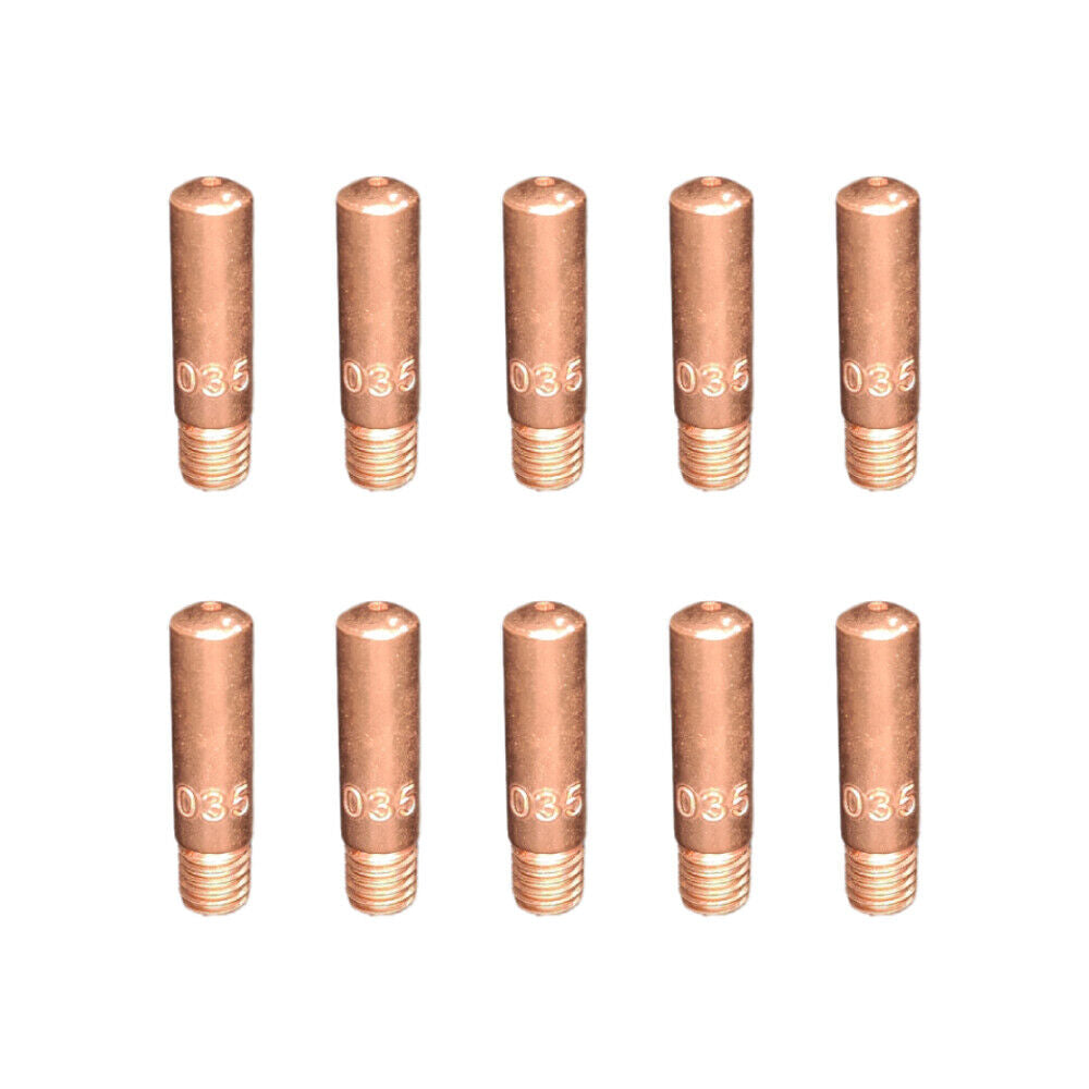 10 pcs Contact Tips .035 fit Lincoln Core Pak 125 CorePak 11550 Welder