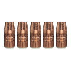 5 pcs Nozzles 5/8" Flush for MIG Gun fit Miller Millermatic 350P After 2015