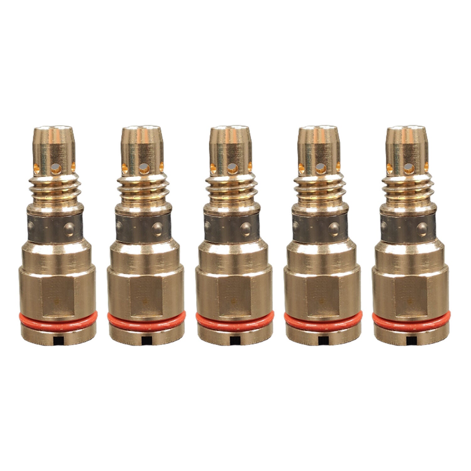 Pcs Diffuser 5 pcs Gas Diffusers Tip Holders for MIG Gun fit Miller Millermatic 255 ...