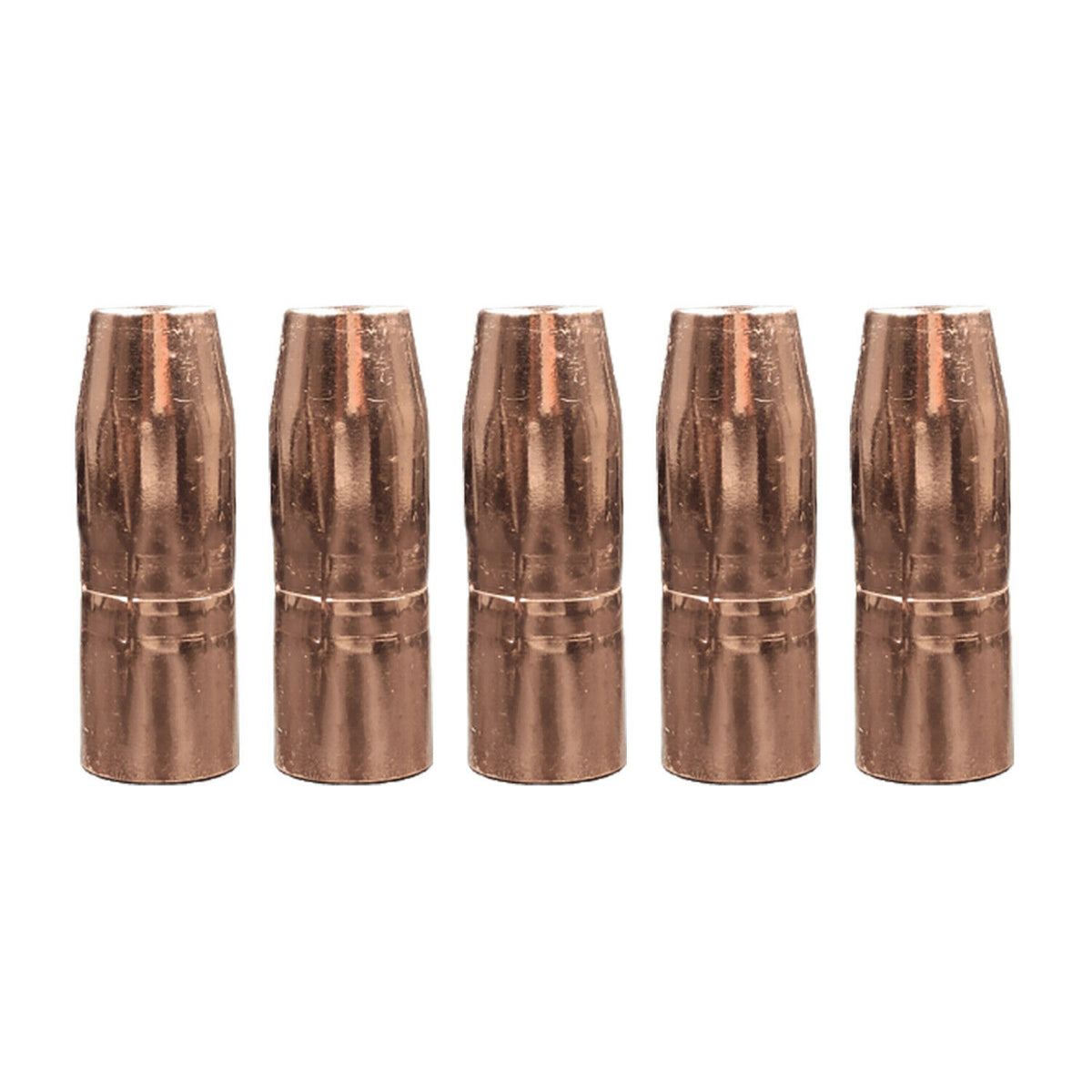 5 pcs Nozzles 1/2" Flush for MIG Gun fit Miller Millermatic 211 After 2019