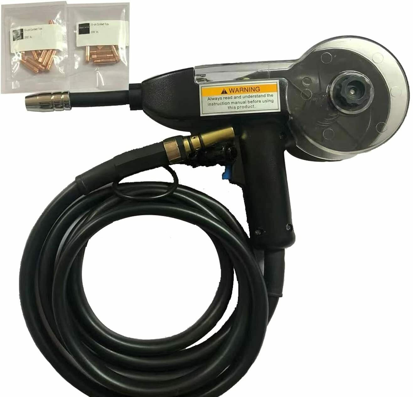 10 ft Aluminum Spool Gun fit Miller Multimatic 220 Multiprocess Welder ...