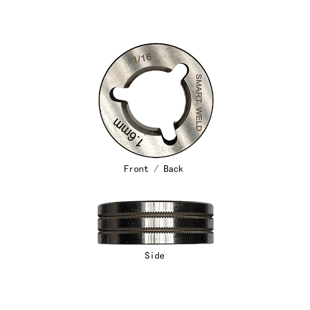 1 pc Drive Roll knurled Groove for 1/16 Flux Core fit Miller Millermatic 200