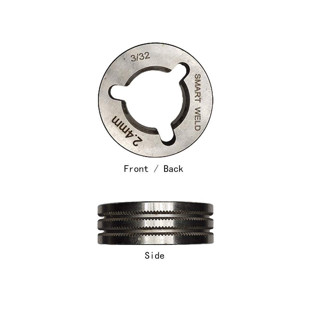 1 pc Drive Roll knurled Groove for 3/32 Flux Core fit Miller Millermatic 200