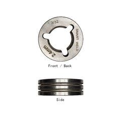 1 pc Drive Roll knurled Groove for 3/32 Flux Core fit Miller Millermatic 200