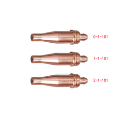 3 pcs Cutting Tips Acetylene Size 0 1 2 fit Victor Attachment CA 2460 CA2460