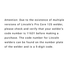 2 pcs Nozzles 1/2" Flush fit Lincoln Pro Core 125 ProCore 11631 Welder