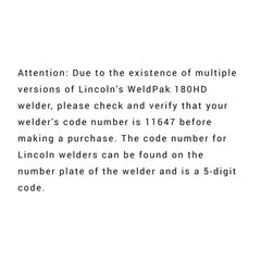 Liner 15ft fit up to .035 Wires fit Lincoln WeldPak 180HD WeldPak 180 HD 11647 Welder