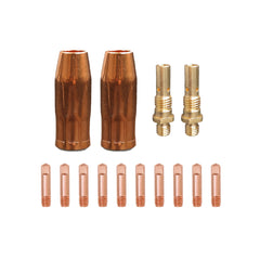 Kit de pistola MIG de 14 piezas